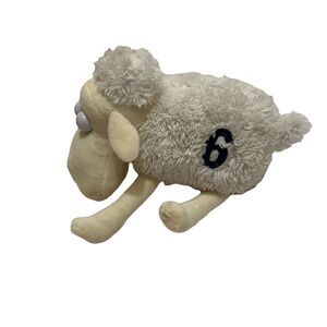 2020 Serta Mattress Sheep Advertising Stuffed Animal Plush #6 Toy 8" Collectable
